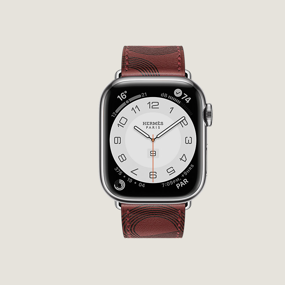 Series 8 case & Band Apple Watch Hermes Single Tour 41 mm